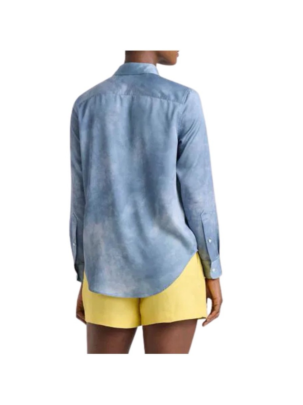 Lauren Ralph Lauren workwear cotton silk tie dye shirt